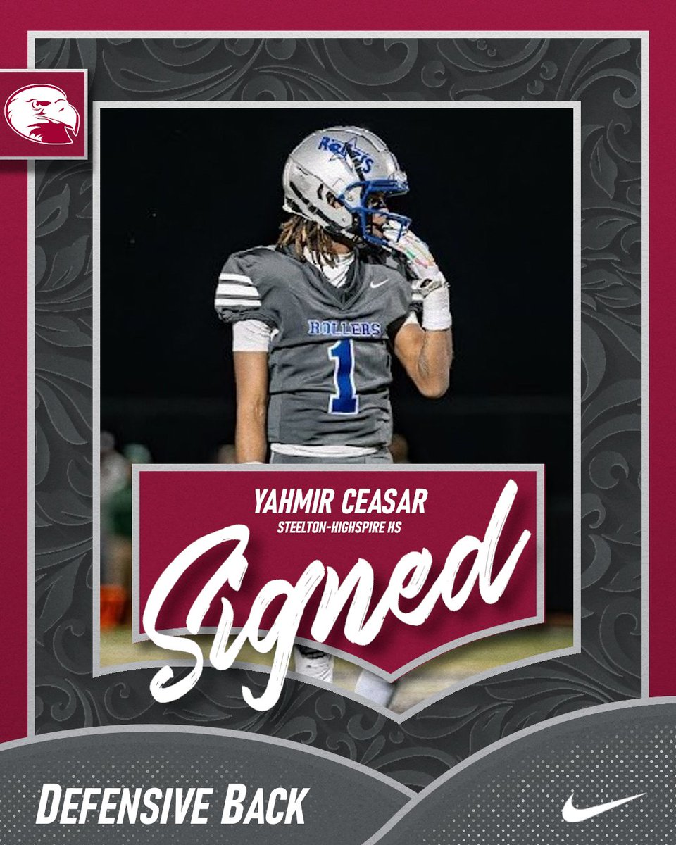 Haven Nation, please welcome DB Yahmir Ceasar to Lock Haven Football!

- Steelton, PA
- Steelton-Highspire HS

#LockedIn🔒🦅