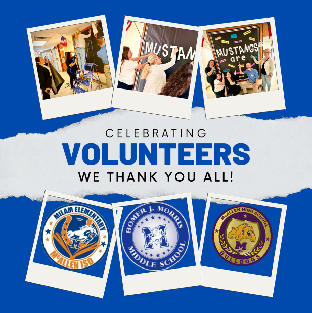 McAllen HS Vertical Team (Milam, Morris & McHi) (@misd_parents1) on Twitter photo It’s Public School Volunteer Week! 🎉 From classroom helpers to event organizers, we’re celebrating the amazing volunteers who give their time, energy and heart to our McAllen ISD schools. <a href="/BenMilamElem/">Ben Milam Elementary</a> <a href="/ParentsMISD23/">McAllen ISD Parents</a> <a href="/McallenHigh/">McAllen High School</a> <a href="/StateAndFedMISD/">McAllen ISD State And Federal Programs</a> <a href="/MorrisLibrary1/">MorrisLibrary1</a> <a href="/McAllenISD/">McAllen ISD</a> It’s Public School Volunteer Week! 🎉 From classroom helpers to event organizers, we’re celebrating the amazing volunteers who give their time, energy and heart to our McAllen ISD schools. <a href="/BenMilamElem/">Ben Milam Elementary</a> <a href="/ParentsMISD23/">McAllen ISD Parents</a> <a href="/McallenHigh/">McAllen High School</a> <a href="/StateAndFedMISD/">McAllen ISD State And Federal Programs</a> <a href="/MorrisLibrary1/">MorrisLibrary1</a> <a href="/McAllenISD/">McAllen ISD</a>