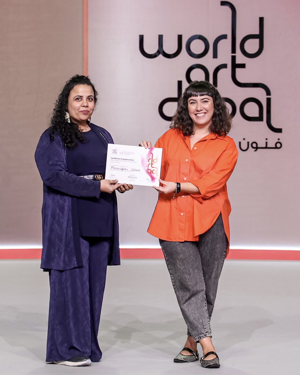 We’re excited to announce the winners of the ROVE Emerging Artist Prize 2025! 🏆🎨

🥇 Grand Winner – Rohit Rattan
🗳️ Public Choice Award – Ulyana Petrova

And a big congratulations to the recipients of two special awards:
🏅 Artist in Residence Award, Rove Hotels – Azaide
🏅