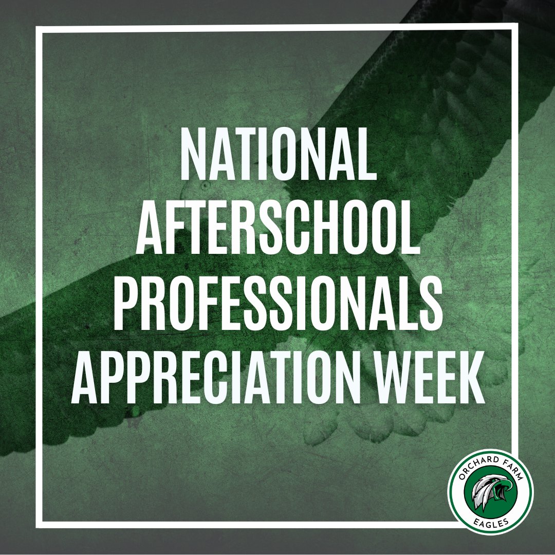 There are a couple of things to celebrate this week! It is Public School Volunteer Week and Afterschool Professionals Appreciation Week. We appreciate our staff at Discovery Zone, and we have some of the best volunteers in our PTOs, Oasis Club, and Booster Club, to name a few! 💚