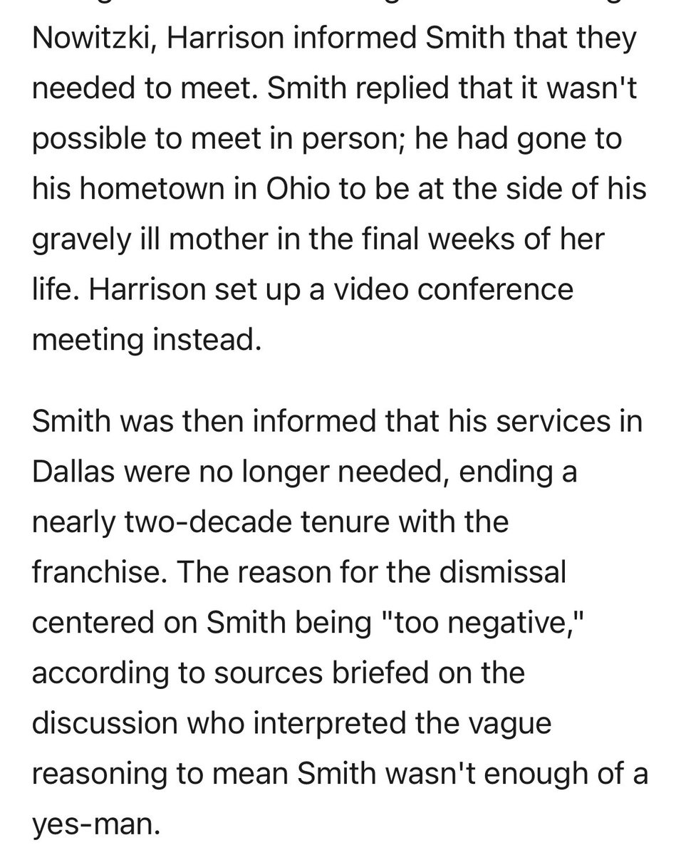 I’m starting to think this Nico Harrison guy is a real piece of shit #StoryDeveloping