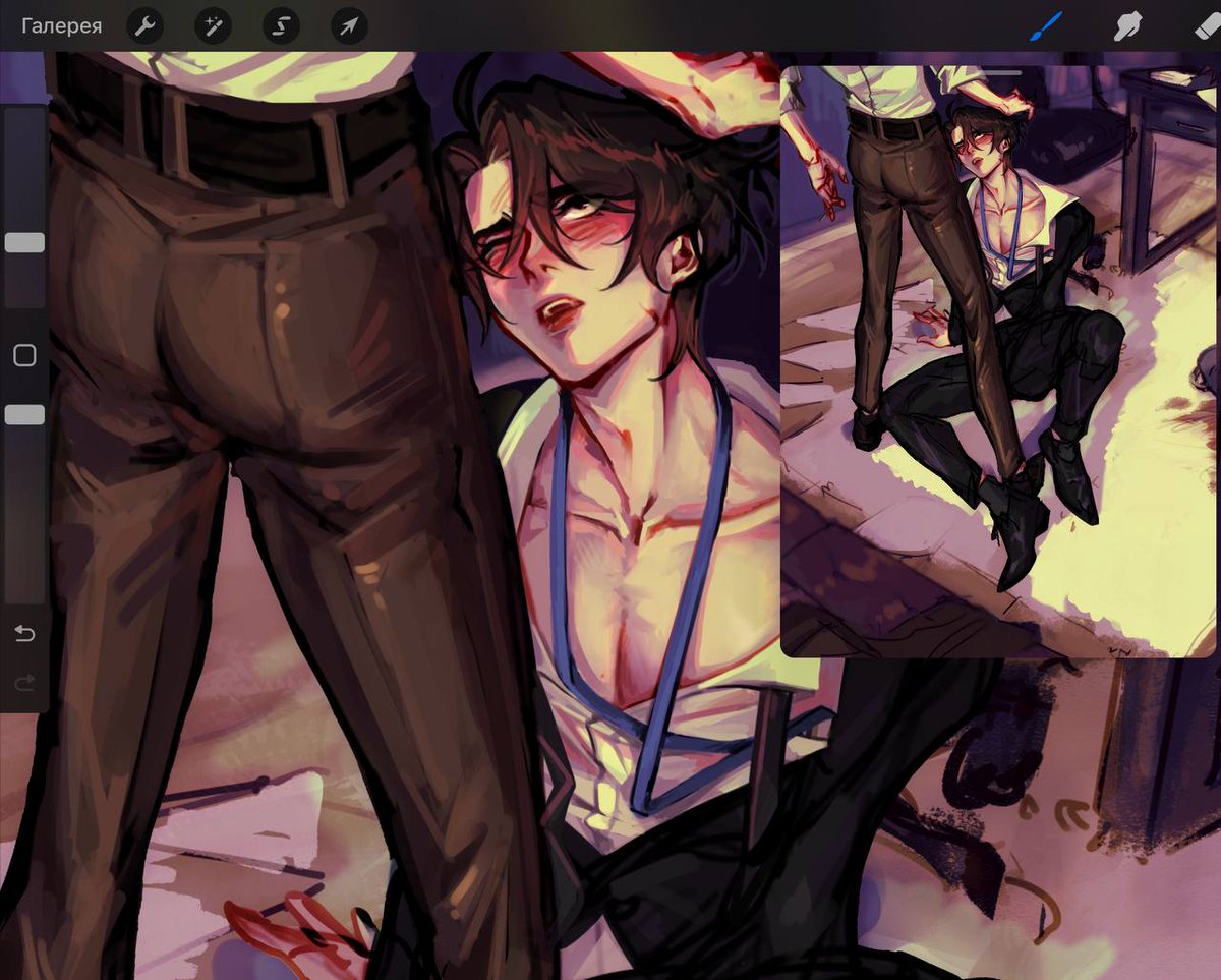 tobionart's tweet photo. office au #dokjoong #독중 wip https://t.co/Xsx7inB3q3