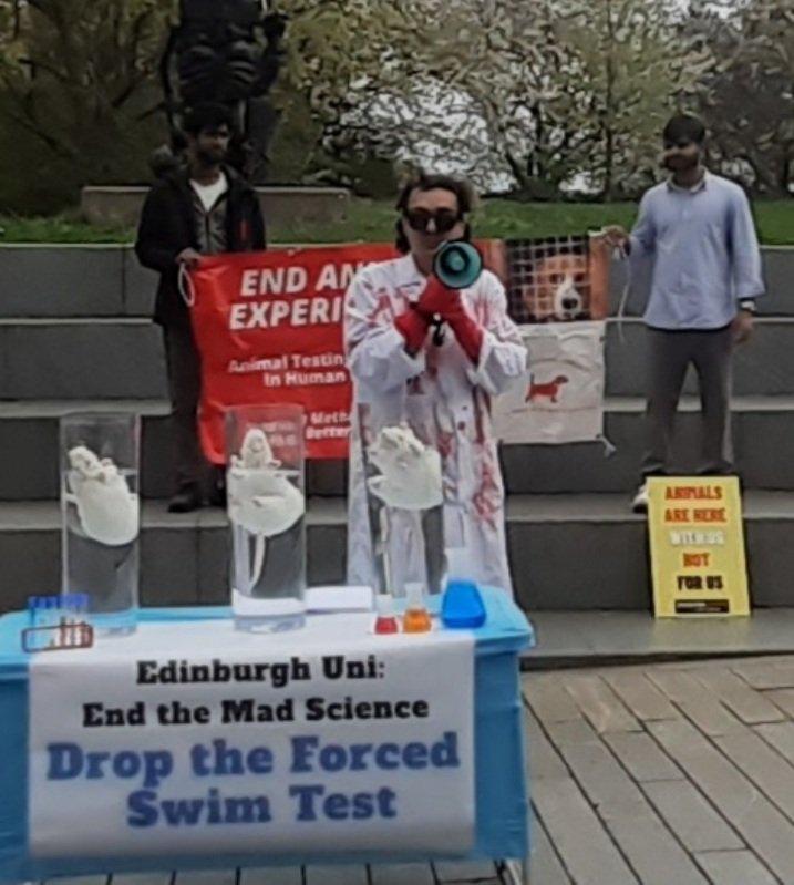 Baxter (@pamela49986311) on Twitter photo Will <a href="/UKLabour/">The Labour Party</a> uphold their promise to phase out animal testing??
Testing on animals is cruel, unreliable and waste of tax payers' money!
Recent polls- 65% British public want to #EndAnimalTesting
Many protests this month
#WorldDayForLaboratoryAnimals
Demo yesterday Edinburgh Uni Will <a href="/UKLabour/">The Labour Party</a> uphold their promise to phase out animal testing??
Testing on animals is cruel, unreliable and waste of tax payers' money!
Recent polls- 65% British public want to #EndAnimalTesting
Many protests this month
#WorldDayForLaboratoryAnimals
Demo yesterday Edinburgh Uni