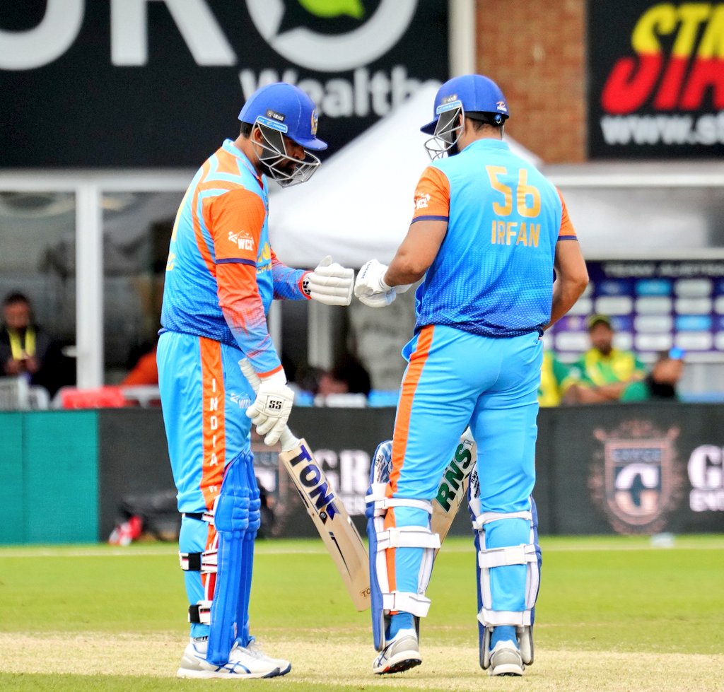 🎯 6 balls. 20 runs. The clock’s ticking.
The Pathan brothers are out there—Yusuf &amp; Irfan.
 
WHO FACES THE FIRST BALL?
Drop your script in the comments📝
 
#TeamIndia #WCLIndiaChampions #OnceAChampionAlwaysAChampion