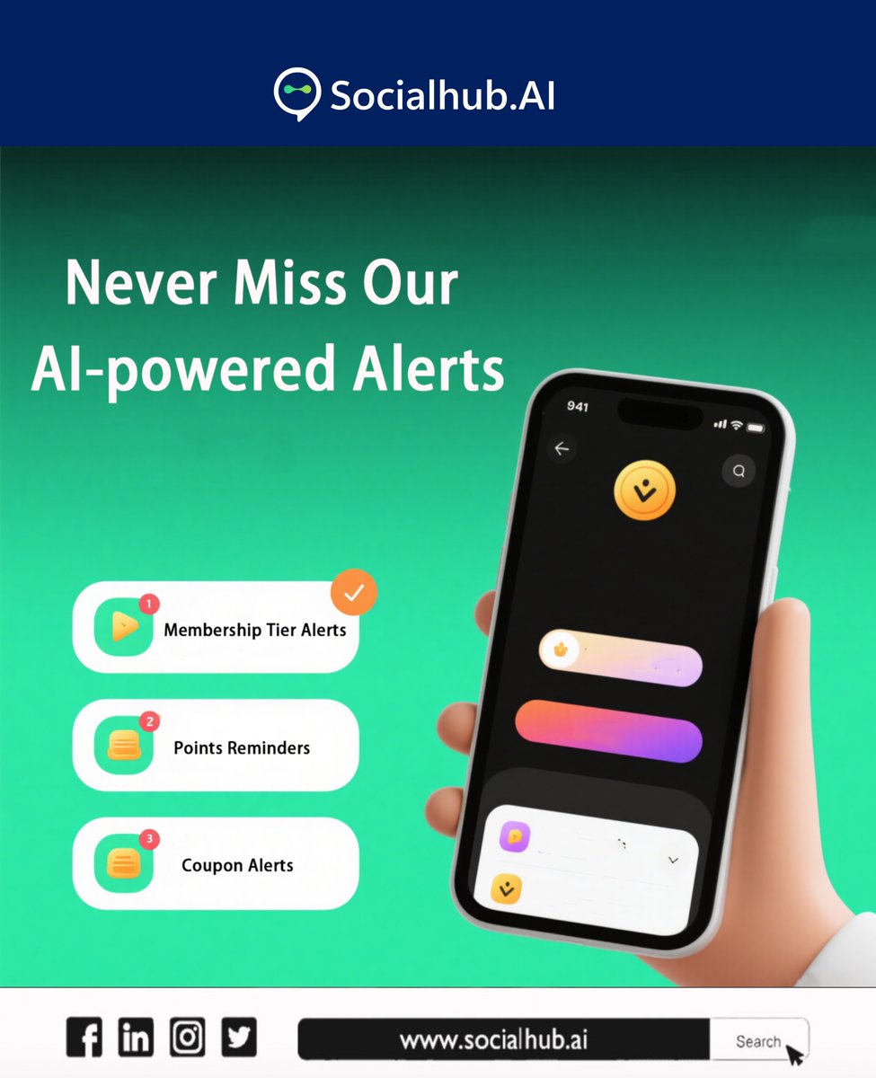 TechsunInc's tweet photo. Never miss👉[https://t.co/J4E6GL4b6j] designed to keep your audience 
✅ Membership Tier Alerts – Notify users when they unlock exclusive perks
✅ Points Reminders – Drive loyalty by highlight redeemable rewards
✅ Coupon Alerts – Boost conversions with timely promo code pushes https://t.co/1mmdtaeSW9