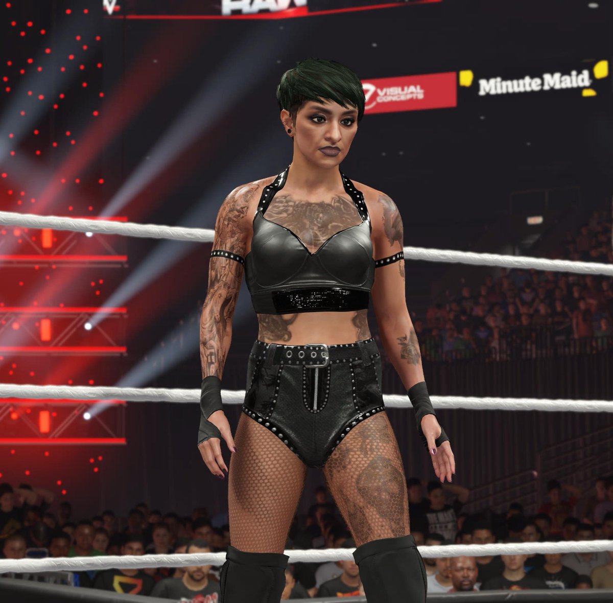 Adriazepam's tweet photo. Ruby Soho is up!
Includes moveset, entrance motion, two gears and different hairstyles. Enjoy!
Hastags: RubySoho, RubyRiott, Adriazepam
Available on PS5.
RT/Like if you like, would mean a lot for me. 🫶🏻
.
.
#WWE2K25 #WWE2K25PS5 #RUBYSOHO #RUBYRIOTT #RIOTTSQUAD #CAW #CAWmmunity https://t.co/DqkY0OhBJH