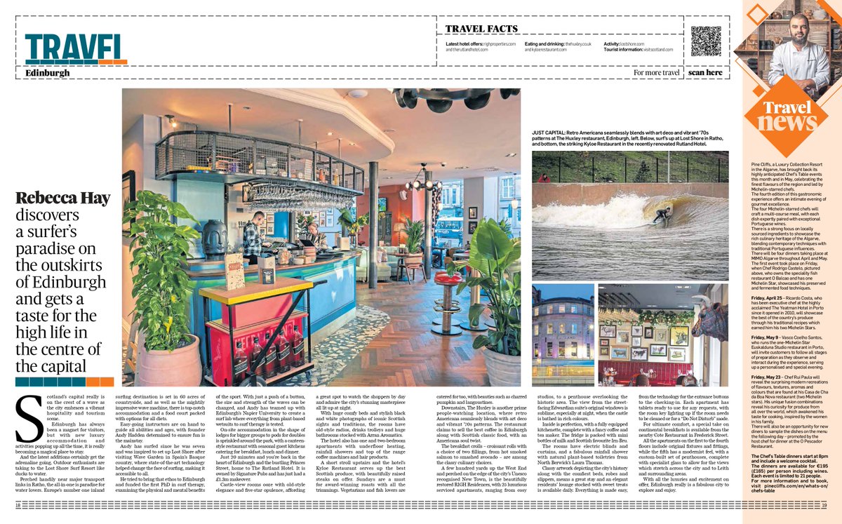 Braw <a href="/edinburgh/">Edinburgh</a> is fab for a weekend break. Check out <a href="/lostshoresurf/">Lost Shore Surf Resort</a> , #TheRutland and #RighProperties. <a href="/VisitScotland/">VisitScotland</a> <a href="/pressjournal/">The Press and Journal</a> <a href="/TravWriters/">BGTW</a>