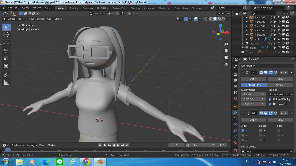 moonfirithyll's tweet image. A little update, what do you think of this hairstyle? #3d #3db #3dblender