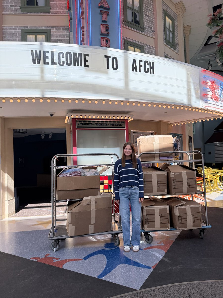 Happy Birthday <a href="/sienarabach/">Siena Rabach</a> !  Dad and I are beyond proud of you, your accomplishments and high standards you have.  You have the largest most kind heart.  Making 75 blankets for the children at UW Health American Family Children’s Hospital in Madison, WI.  ♥️