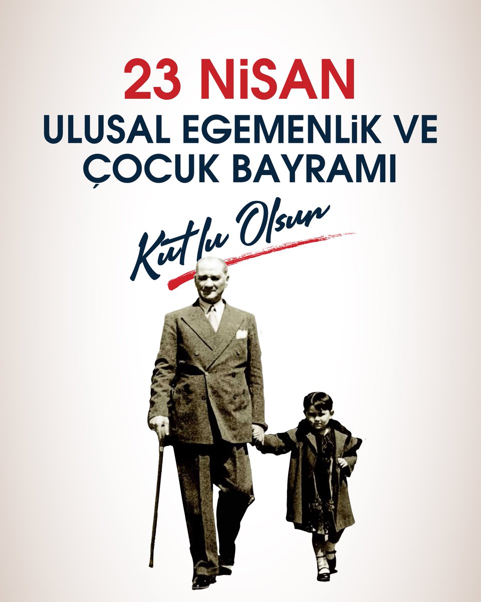 23 Nisan Ulusal Egemenlik ve Çocuk Bayramı kutlu olsun!

Gazi Mustafa Kemal Atatürk’ün çocuklara armağan ettiği bu anlamlı günü gururla kutluyoruz.