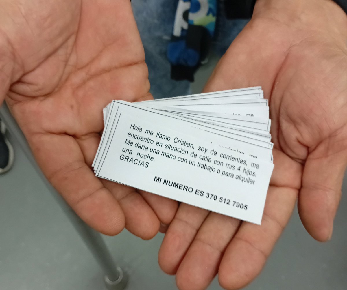Un trabajo para Cristian.