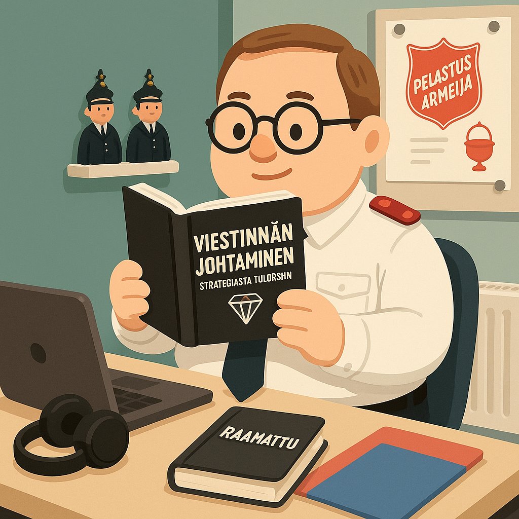 Tsoots's tweet image. Sain juuri uuden määräyksen Pelastusarmeijan viestintä- ja markkinointisektorin päälliköksi 1.6. alkaen. Jään 50 % työpanoksella Tampereen osaston johtajaksi. Reissut Helsinkiin lisääntyvät.

Innostaa ja jännittää. Kiitollinen saamastani luottamuksesta. Tämä tuntuu omalta.