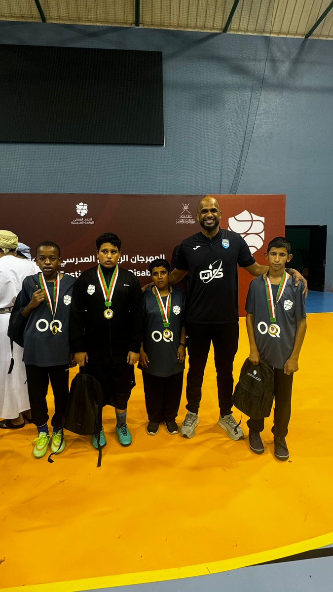 مشاركة طلاب المدرسة في المهرجان الرياضي لذوي الإعاقة على مستوى السلطنة.
جزيل الشكر والتقدير للأستاذ عبدالله العمري، والأستاذ محمد الهاشمي على دعم هذة الفئة الطلابية.