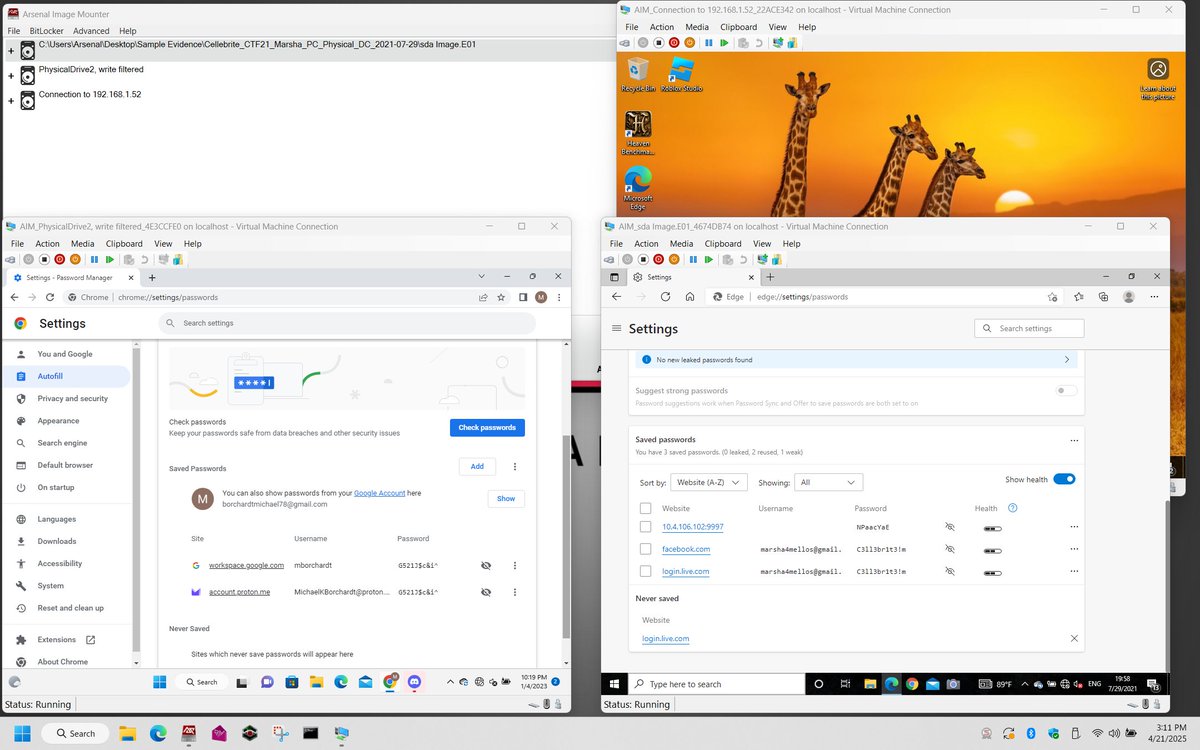 ArsenalRecon's tweet image. Did you know you can attach not only disk images, but actual physical disks & remote disks to Arsenal Image Mounter? Then leverage all of AIM's powerful & unique functionality against them - launching VMs, mounting VSCs using multiple methods, etc. ArsenalRecon.com #DFIR