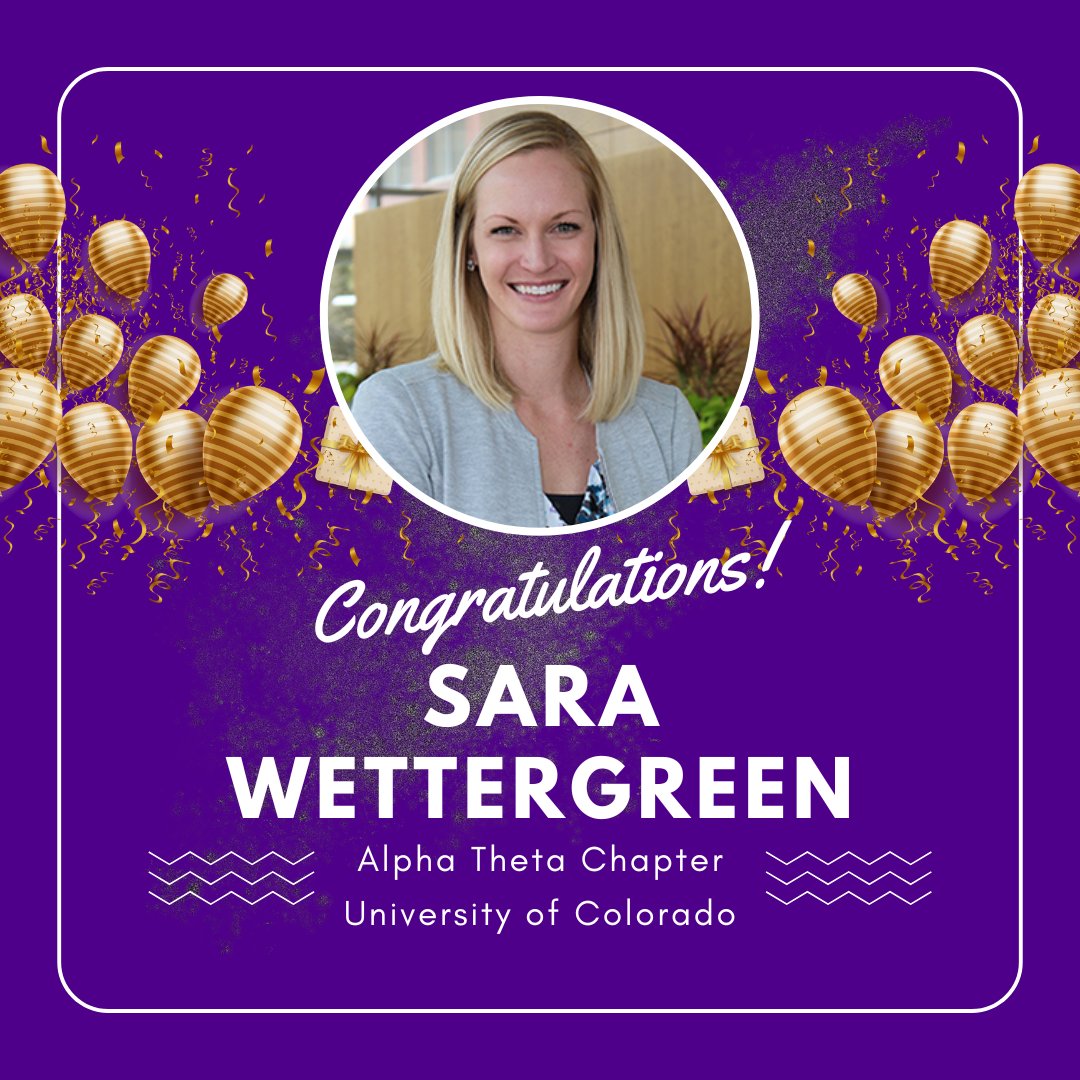 Congratulations to Sara Wettergreen for being awarded the 2025 Rho Chi Faculty Advisor Award!  #rhochiforlife