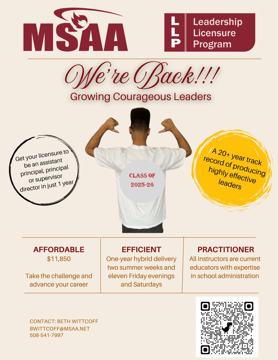 MSAA (@msaa_33) on Twitter photo MSAA LLP is now accepting applications for 25-26 Cohort. tinyurl.com/yphwrhx8 <a href="/rickrogers409/">Rick Rogers</a>
<a href="/PrincipalJQuinn/">John Quinn</a> @YGB70 @sdubzinski <a href="/PrincipalGarden/">Liz Garden</a> <a href="/MonetteStacy/">Stacy Monette, Ed.D.</a> @Beth1_23 MSAA LLP is now accepting applications for 25-26 Cohort. tinyurl.com/yphwrhx8 <a href="/rickrogers409/">Rick Rogers</a>
<a href="/PrincipalJQuinn/">John Quinn</a> @YGB70 @sdubzinski <a href="/PrincipalGarden/">Liz Garden</a> <a href="/MonetteStacy/">Stacy Monette, Ed.D.</a> @Beth1_23