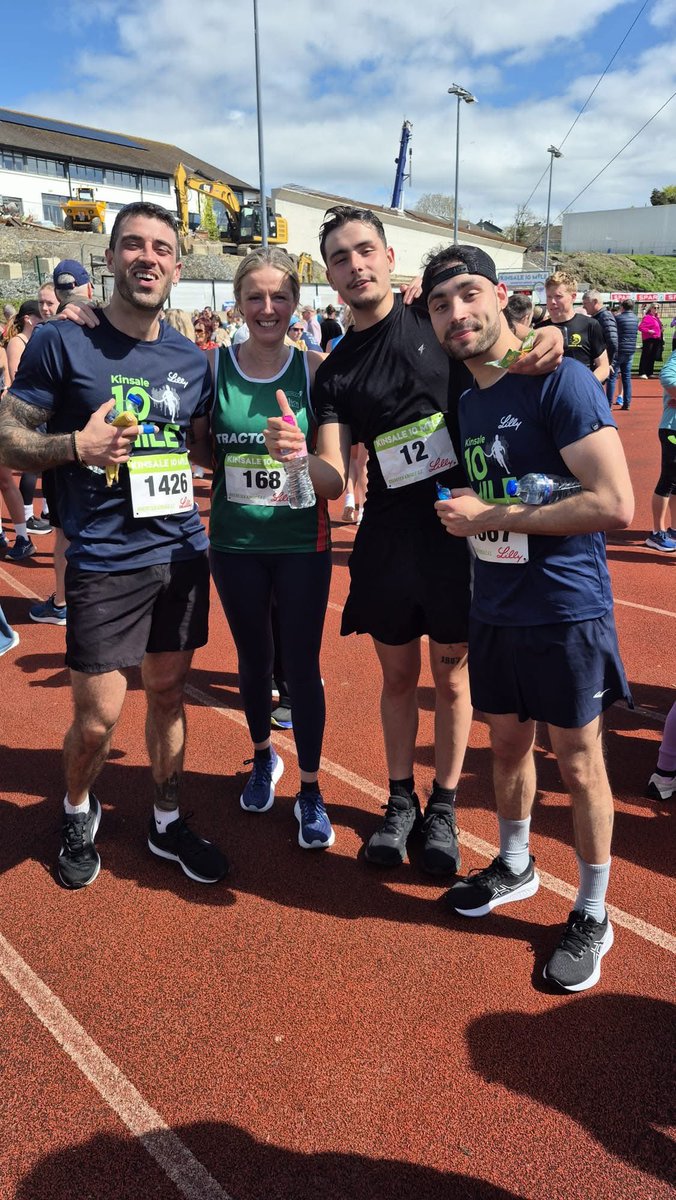 A huge congratulations to Norma, Quico and Eloi from Team Trident &amp; Roc on completing the Kinsale 10-Mile Road Race yesterday! An incredible achievement—well done💪👏 #RoadRace #FitnessGoals #Kinsale #WestCork #Cork #WildAtlanticWay #Ireland