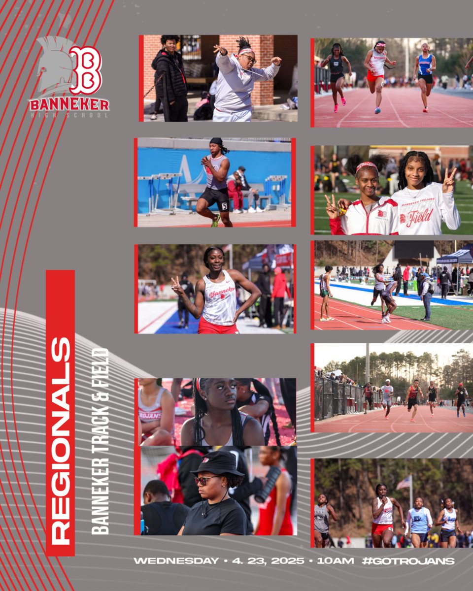 Run Fast, Throw Long &amp; Jump Far Trojans!
Good luck at Regionals!