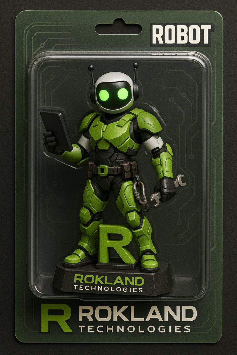 Rocky The Robot stays ready🔧💻