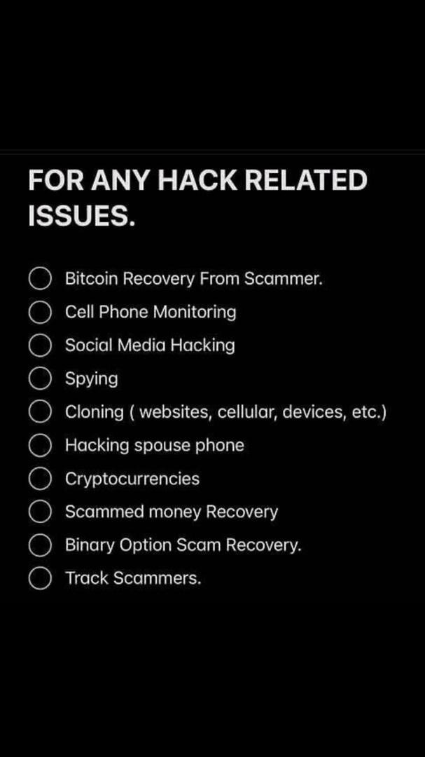 _HackerGabriel's tweet image. I&apos;ve helped many people get back their lost/ hacked accounts, wallets or iCloud back. Y&apos;all who have issues with your accounts, I&apos;m available 24/7.