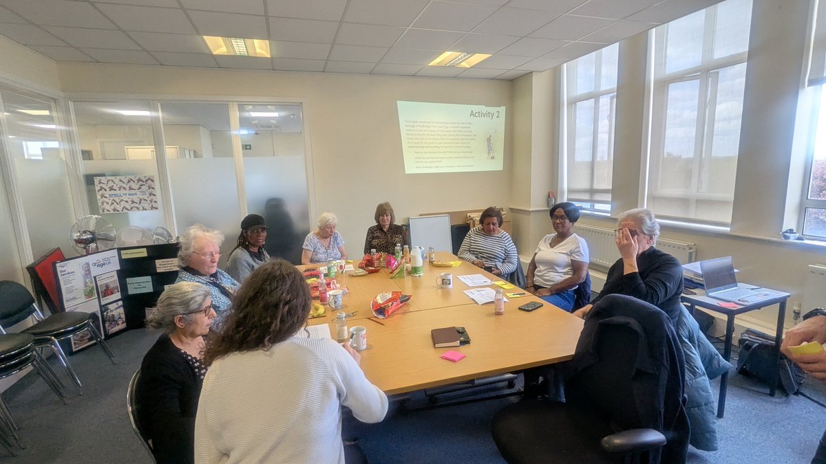 Another good meeting with <a href="/RedbridgeLive/">Redbridge Council</a> residents to discuss using technology to keep residents who are vulnerable to falls at home and out of hospital, thank you to <a href="/CareCityUK/">Care City</a> for facilitating <a href="/DuddridgeLloyd/">Lloyd Duddridge</a> <a href="/firewool/">Mark Santos</a> <a href="/KamRai7/">Kam Rai</a> <a href="/ageuklondon/">Age UK London</a>