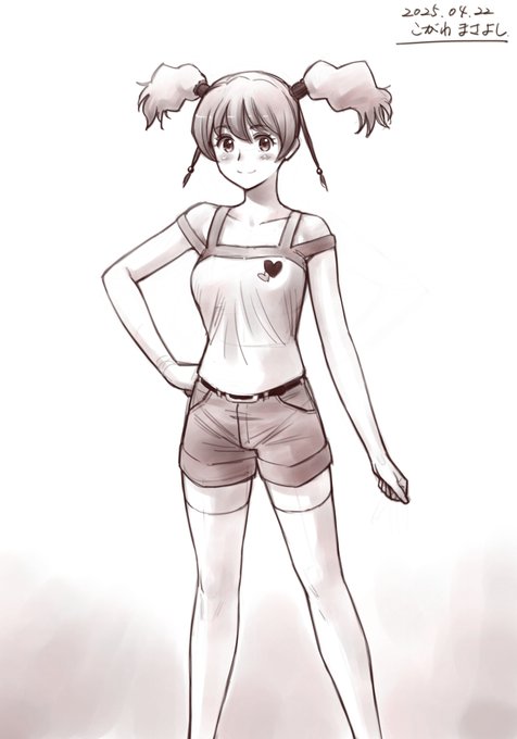 習作48("フレッシュプリキュア!"より桃園ラブさん 