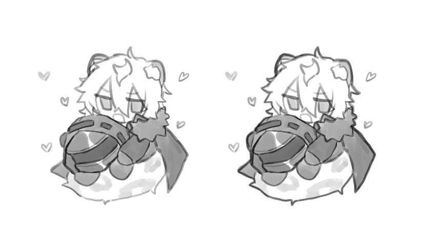 枠の有無どちらがかわいいか悩むにゃんね〜