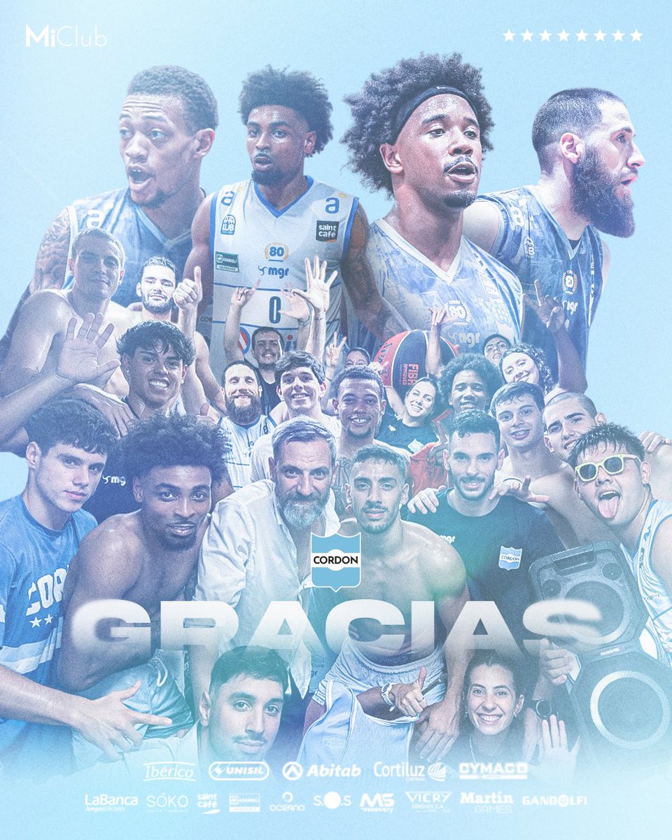 𝐆𝐑𝐀𝐂𝐈𝐀𝐒. 🩵

Por otra temporada soñada. Por defender con grandeza nuestra historia. Por lucharla hasta el final. 

Orgullo inmenso de este plantel. Orgullo inmenso de nuestra gente.