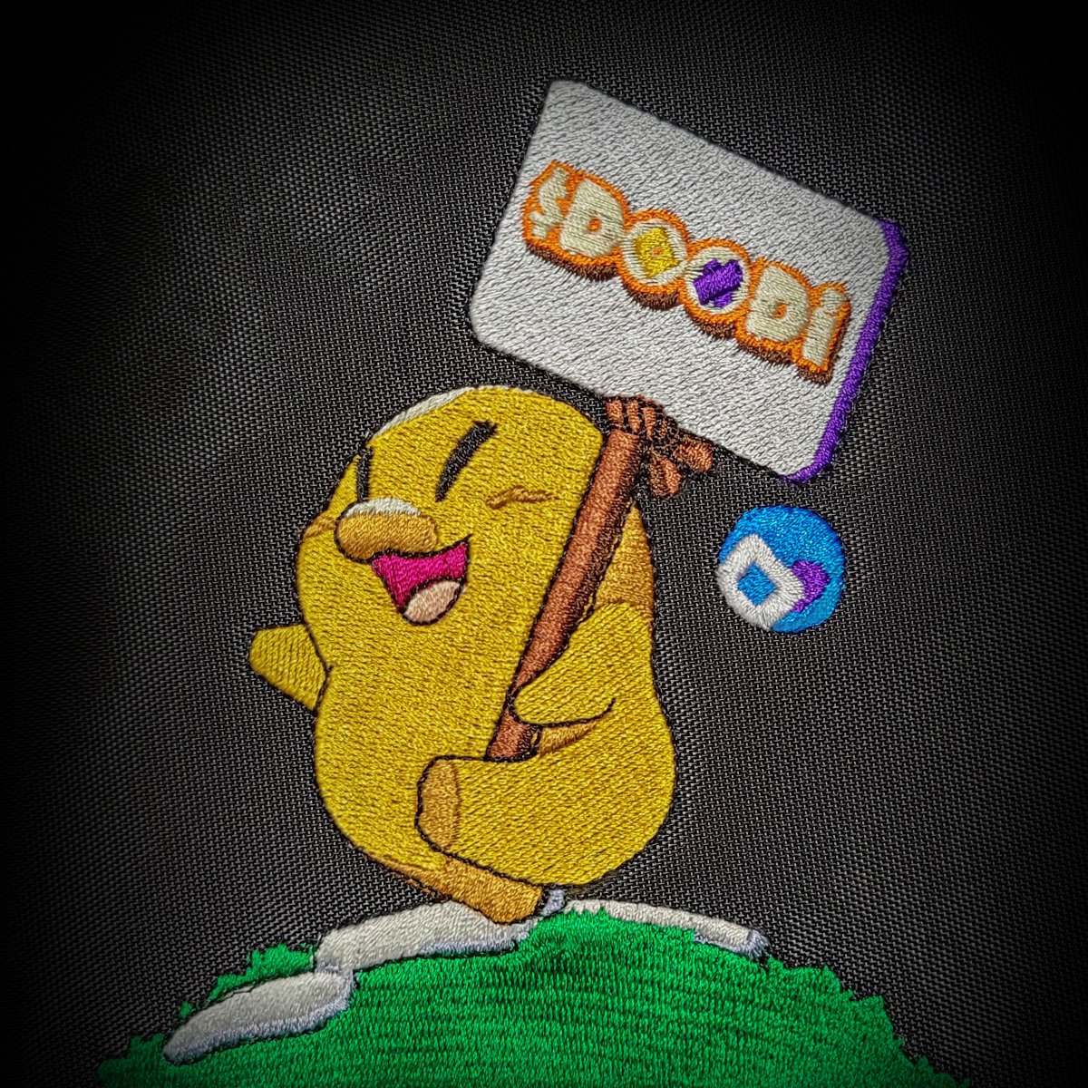 vezer_cvz's tweet photo. My embroidery art for @DoodiPals  #DoodiArt $DOODi https://t.co/VMsdxu1H4O