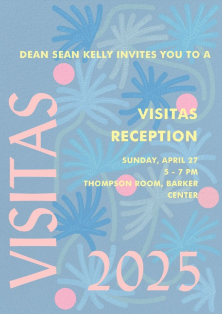 Yay This Sunday! Are you a newly admitted student of Class 2029? Come join Dean Kelly for the Arts &amp; Humanities Visitas Reception! Meet fellow students and faculty members from A&amp;H. No RSVP needed. ...And yes, there will be tasty food involved.
calendar.college.harvard.edu/event/ah-deans…