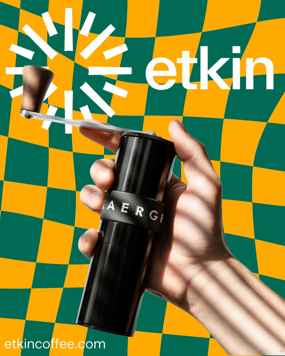 Made in Edinburgh, Scotland, the Aergrind is compact, durable, and delivers exceptional grind consistency thanks to 38mm Italmill conical burrs. It’s the grinder we take everywhere — from campsites to Airbnb kitchens. etkincoffee.com/products/knock…