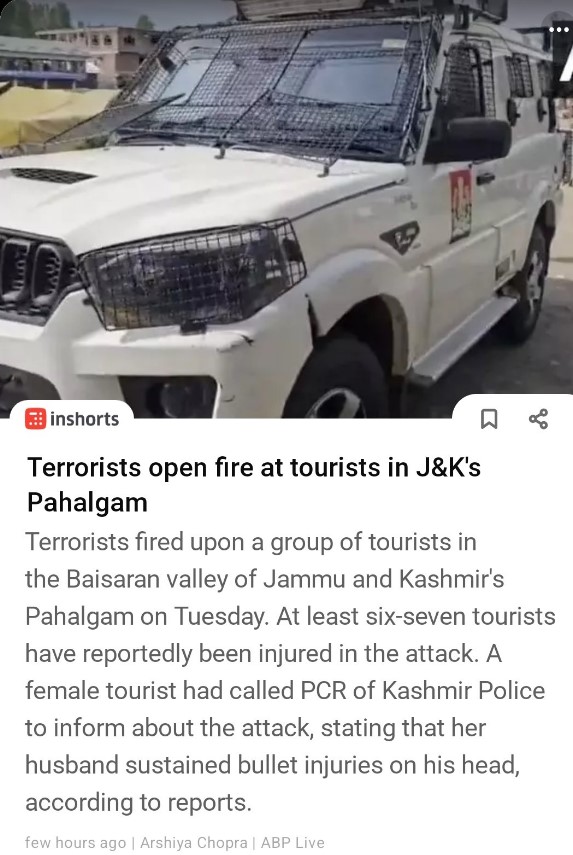 nkk_123's tweet photo. Terrorism is back in Kashmir.
What about those tall claims?
Did demonetization kill terrorism?
Did revoking Article 370 restore normalcy?
All bullocks! https://t.co/LPxPuEzwwY
