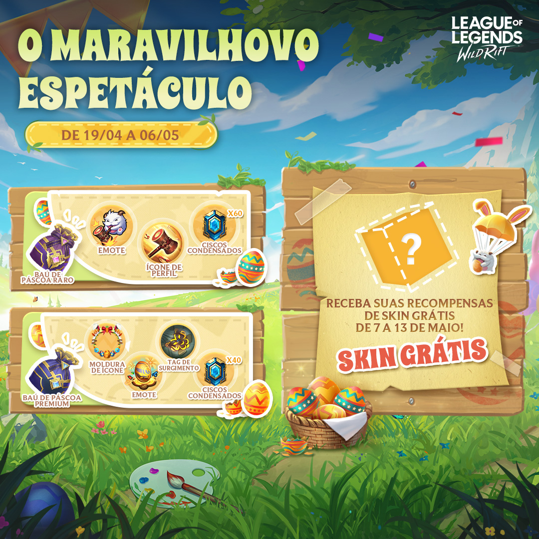 Embarque com a gente em uma jornada ovoespacial cheia de maravilhas, diversão e recompensas 🚀