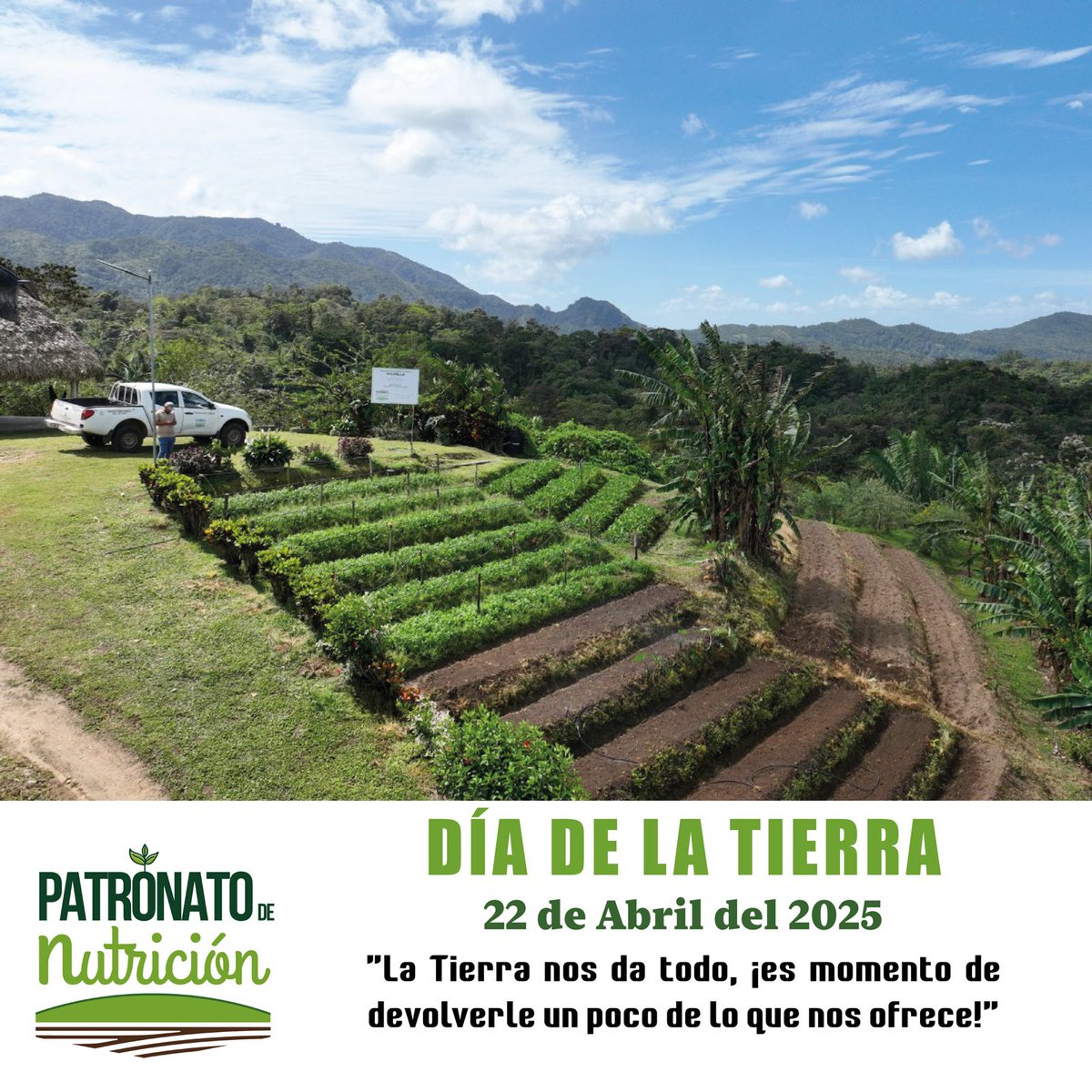 "La Tierra nos da todo, ¡es momento de devolverle un poco de lo que nos ofrece!"