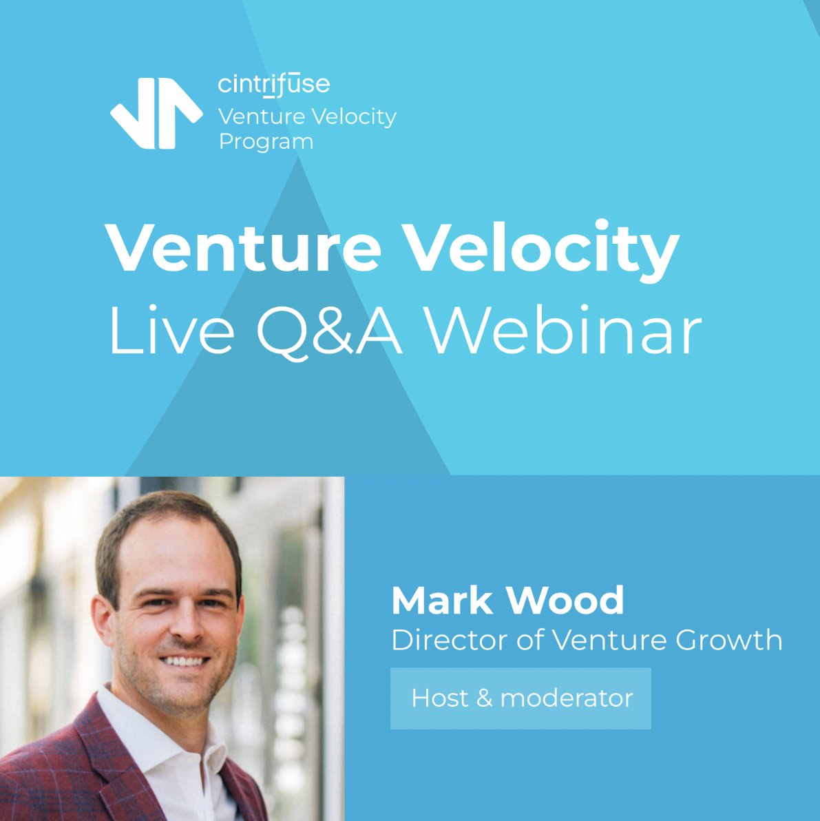 🚨 Don’t miss it—the Venture Velocity Webinar is TODAY at 2:00pm! 🚨

Thinking about applying to Venture Velocity? Let’s talk. Whether you’re ready to apply or just curious, this is your chance to get real answers from the Venture Velocity team.

RSVP here lu.ma/nqwwk9fo