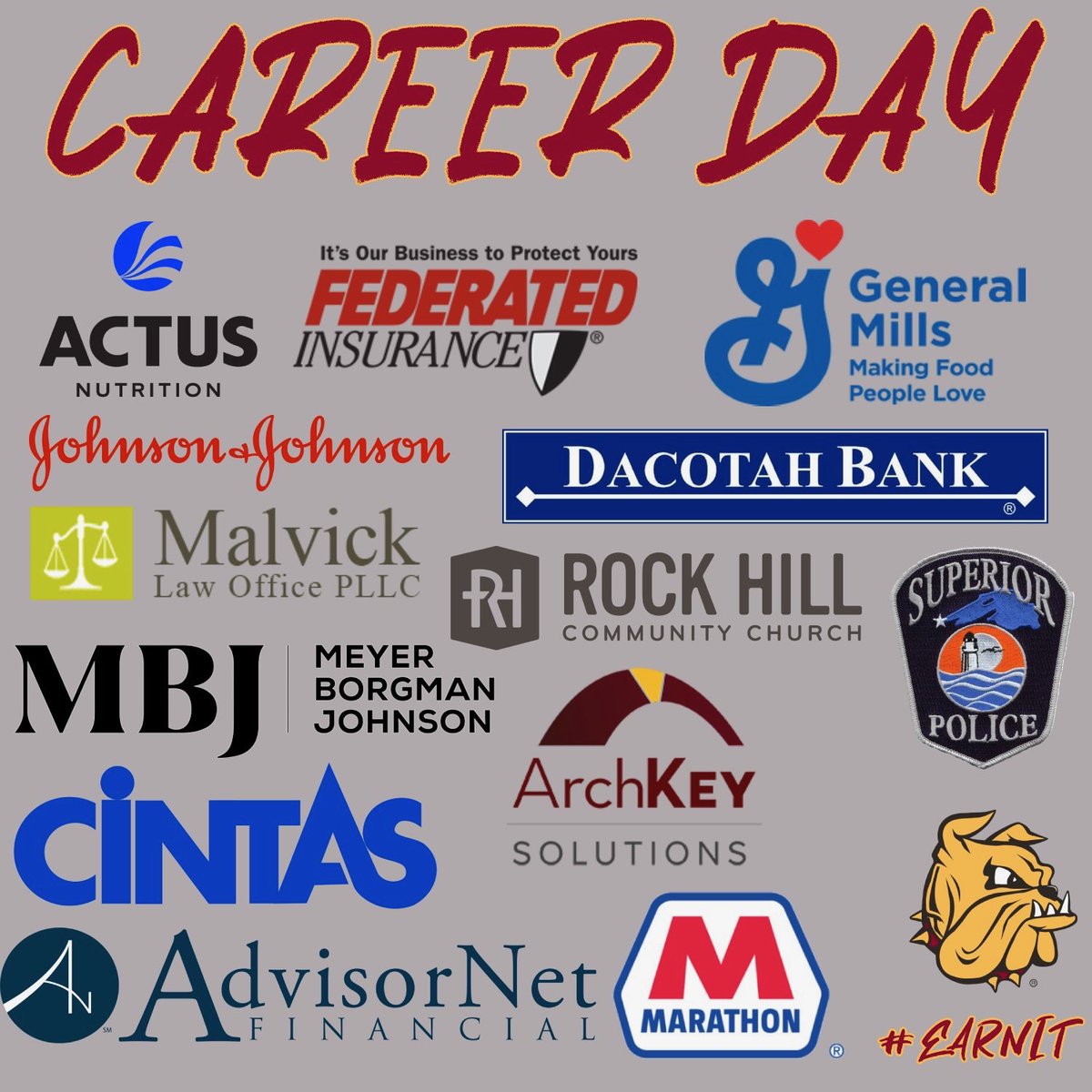 UMD Football (@umd_football) on Twitter photo <a href="/UMD_Football/">UMD Football</a> Career Day was a huge success! We take pride in DEVELOPING our Bulldogs on and off the field — building great players, students, and future leaders. Huge thank you to all of the speakers and companies who came out to invest in our guys!
#GoDogs x #EarnIt <a href="/UMD_Football/">UMD Football</a> Career Day was a huge success! We take pride in DEVELOPING our Bulldogs on and off the field — building great players, students, and future leaders. Huge thank you to all of the speakers and companies who came out to invest in our guys!
#GoDogs x #EarnIt