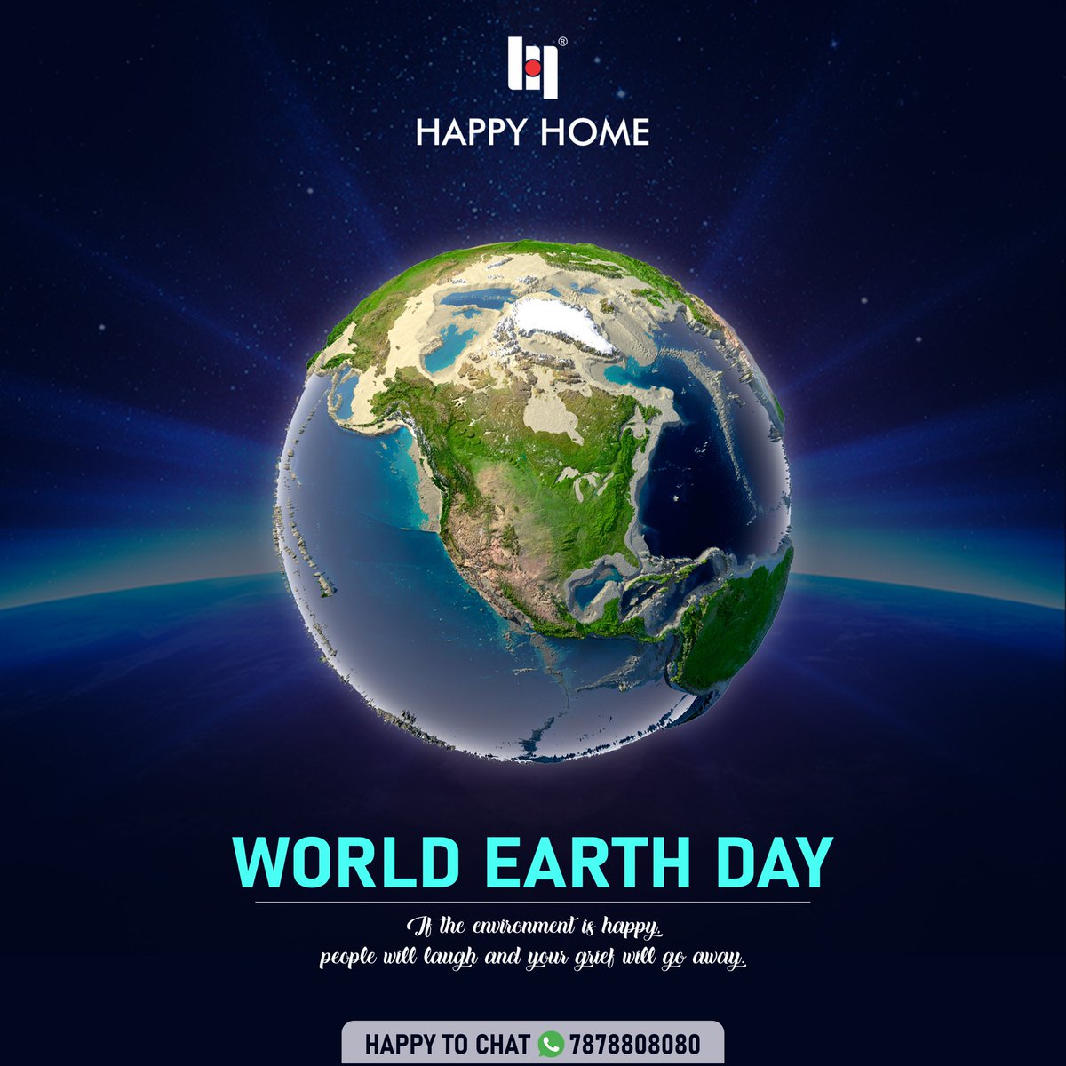 HappyHomeSurat's tweet photo. Happy Earth Day 🌍🌿

#happyhomegroup #RealEstate #luxurious #luxuriousprojects #bestrealestate #surat https://t.co/BpUq4LzyCz