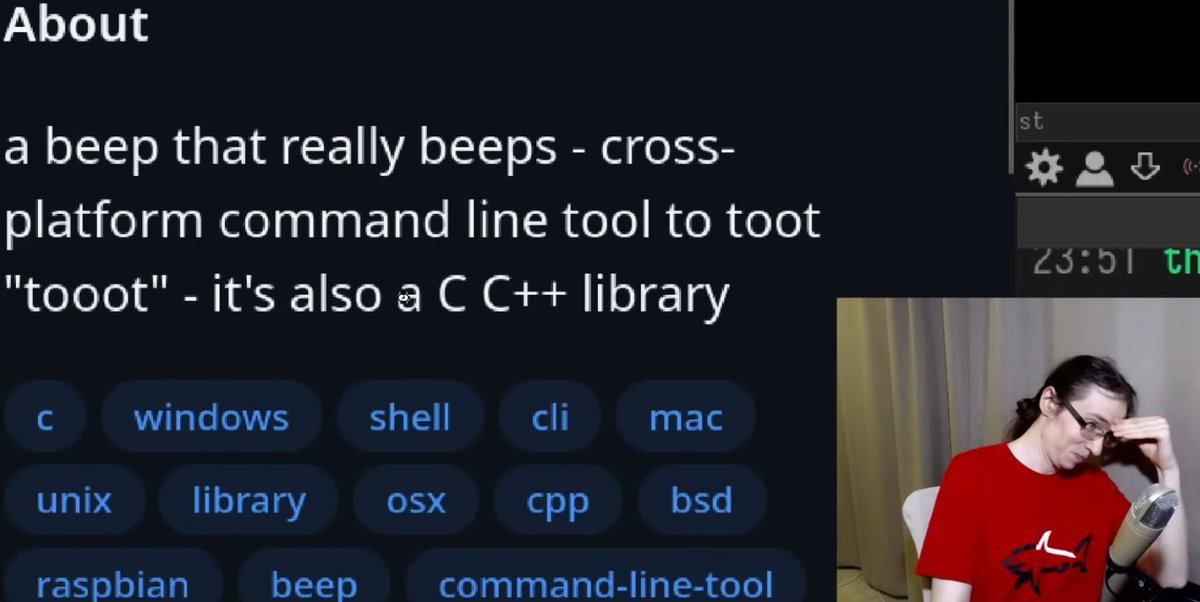 tsoding's tweet image. Average JavaScript libraries: is-even, is-odd, is-number.
Average C++ libraries: