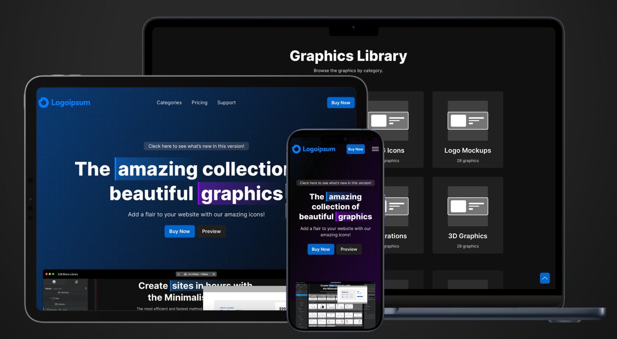 New Landing Template for @BlocsApp
Completely rebuilt with Blocs 6 and Minimalist Library, perfectly optimized, with bunch of new pages.
BlocsTemplates.com/landing/