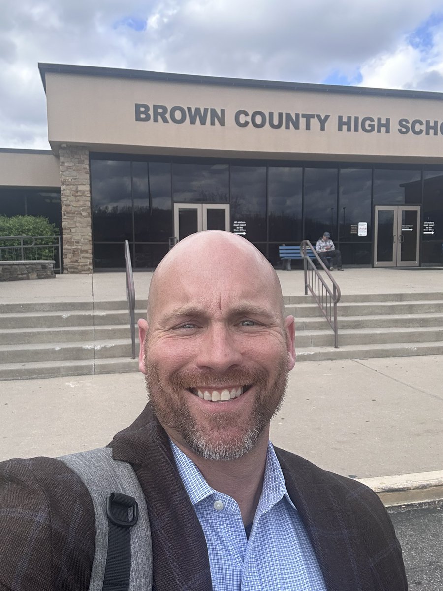 gardnerbarry8's tweet photo. Great to be at Brown County Schools last night! Schools across Indiana are asking how Senate Bill 1 will impact their finances. Policy Analytics is here to help districts understand the changes and plan ahead. #INlegis #SchoolFinance #PolicyAnalytics @isbanews @IAPSS_ORG https://t.co/bIdmTXnK15