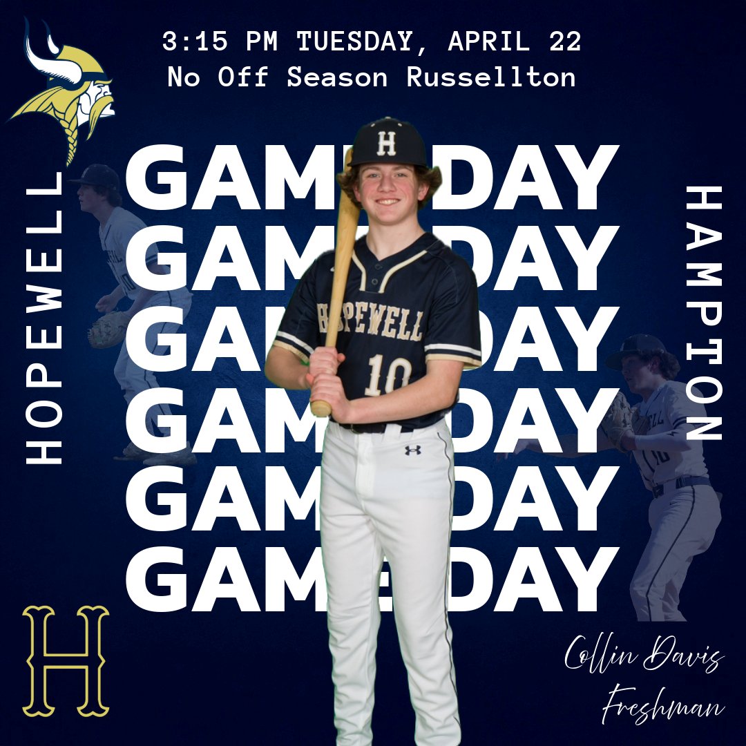 Back to section play today with a big series against Hampton starting on the road!