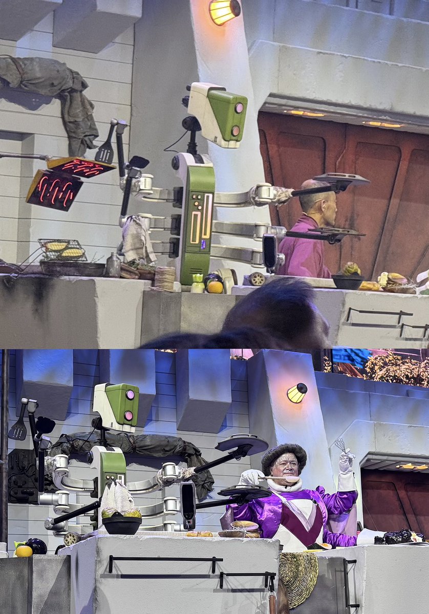 ChefGormaanda's tweet photo. Thank you @minayoshi for letting me share you kitchen.  Great seeing you again and let’s do it again in 2027

Stir Whip, Stir Whip, Whip Whip Stir 🥣 🥄

#SWCJ #starwars #StarWarsCelebration #starwarsholidayspecial
#SWCJ2025 #chefgormaanda https://t.co/TLL6cLS4wI
