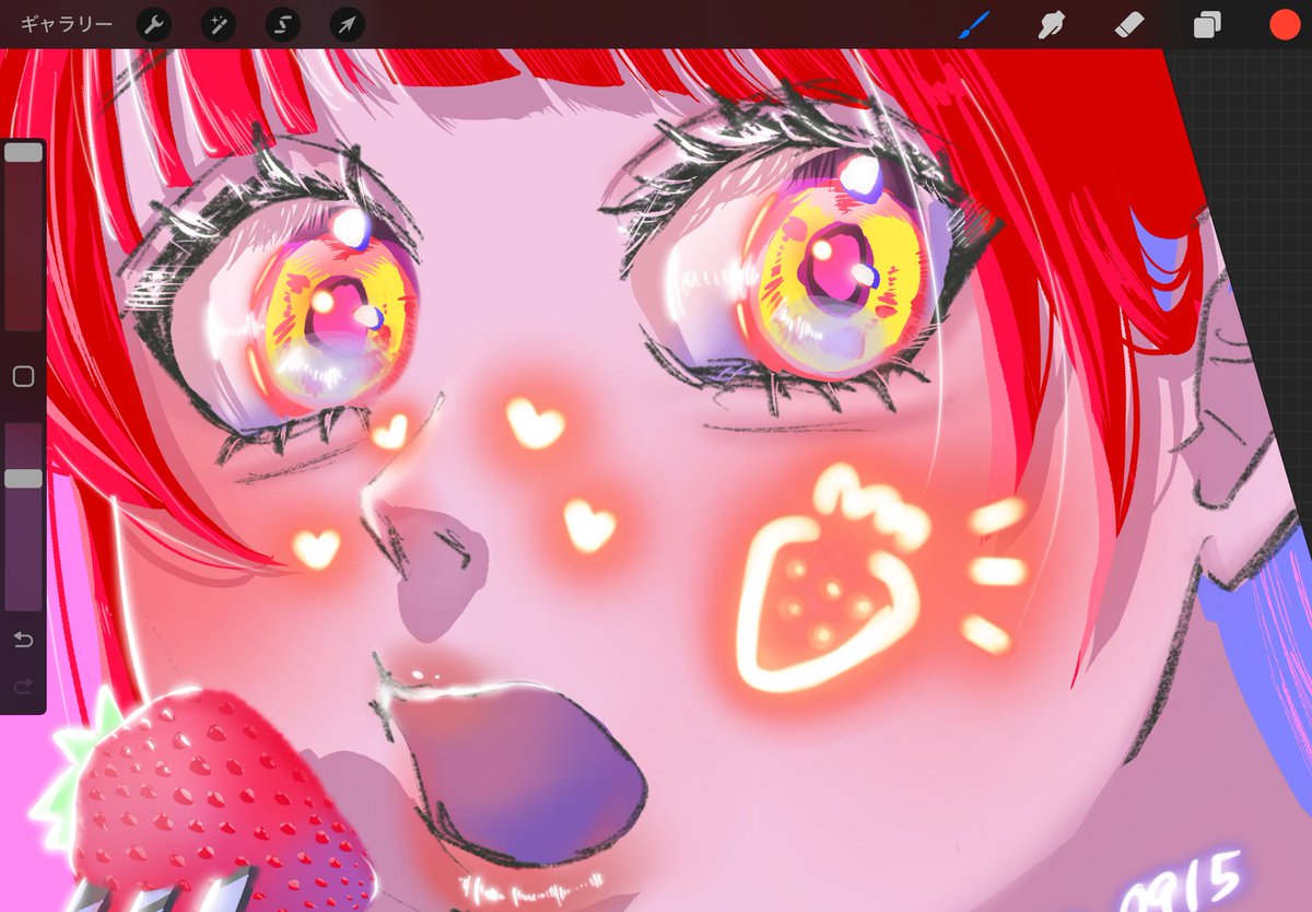 イチゴ🍓
新しい描き方に挑戦してみました！
ﾑｽﾞｲ､､､
#イラスト依頼 
#絵柄好みって人にフォローされたい 
#絵描きさんと繫がりたい 
#絵描きさんフォロバ100 
#夢絵師さんと繋がりたい 
#春の創作クラスターフォロー祭り