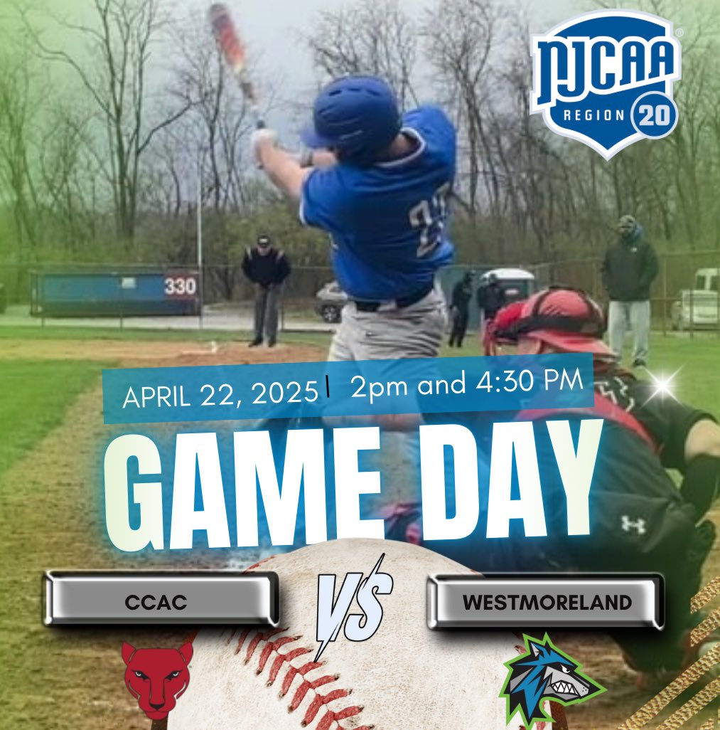 It’s a busy day around campus as the golf team opens their spring season traveling to Butler for an 11am tee time while <a href="/WCCCBaseball/">Westmoreland Baseball</a> plays host to <a href="/CCAC/">CCAC Community College of Allegheny County</a> at 2 PM for an <a href="/NJCAARegion20/">Region 20</a> doubleheader! <a href="/BillBeckner/">Bill Beckner</a> <a href="/ConnectWCCC/">Westmoreland County Community College</a> <a href="/Schofield_Trib/">J. Paul Schofield</a> <a href="/WestmorelandSN/">Westmoreland Sports Network</a> <a href="/westernpasports/">WesternPAsports</a>
