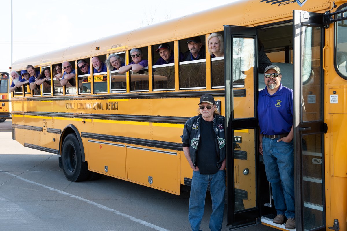 🚍💛 Today we celebrate National Bus Driver Appreciation Day!💜

A huge THANK YOU to our incredible NCSD bus drivers for safely transporting our students each and every day. Your kindness, patience, and dedication do not go unnoticed!
#ThankYou #busdriverappreciationday