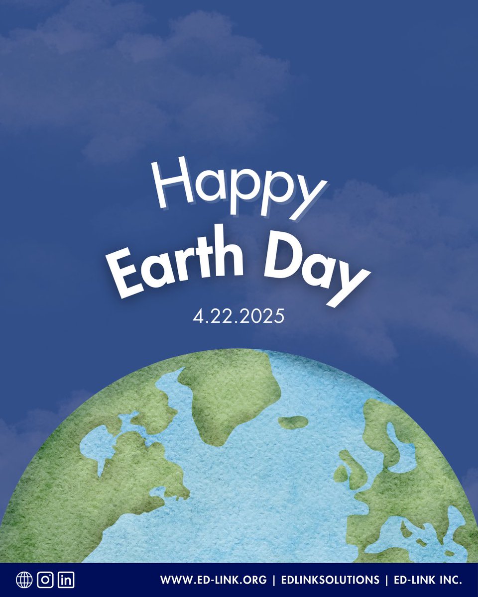 Happy Earth Day! 🌎 Let’s continue working together for a greener, healthier future for all. 🌱✨

#EdLink #EarthDay #Sustainability #EducationMatters