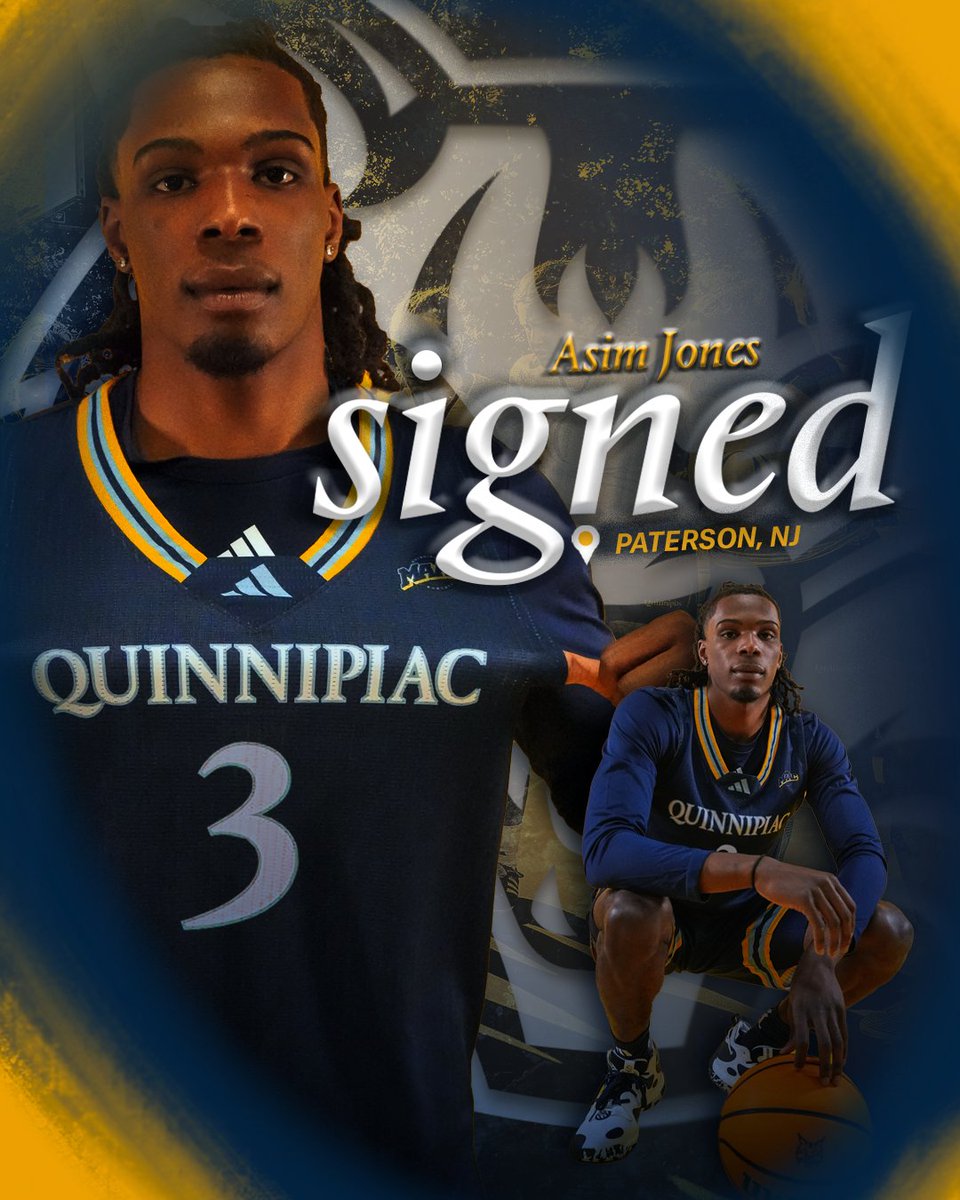 Quinnipiac Men's Basketball (@qu_mbb) on Twitter photo โ๏ธ ๐๐๐๐๐๐ฟ โ <a href="/TherealAsim2/">Asim Jones</a>
Jones joins us after spending 2024-25 at Florida International.
Welcome to the family, Asim! โ๏ธ ๐๐๐๐๐๐ฟ โ <a href="/TherealAsim2/">Asim Jones</a>
Jones joins us after spending 2024-25 at Florida International.
Welcome to the family, Asim!
