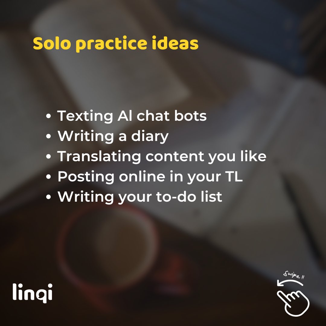 LinqiApp's tweet photo. How to learn multiple languages in 2025 ? π
π² Want to speak English? Download LinqiApp for free
to improve your English speaking skills!
#speakenglish #learnenglish #englishapp #linqiapp #englishspeaking #englishpractice #englishspeakingapp #speakfast #ielts #toefl https://t.co/tLtCzmhOGj