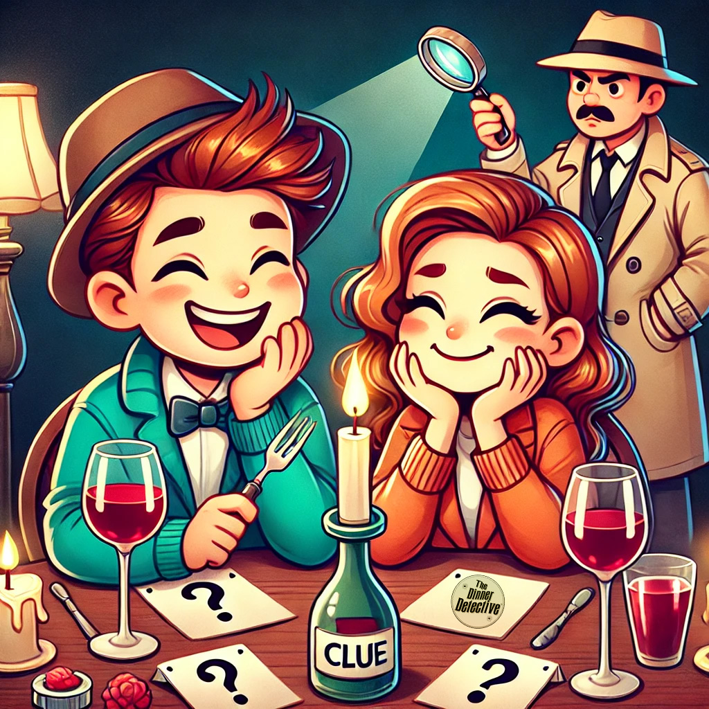 Netflix &amp; chill is OUT.
🔍 Date night with a body count is IN.

Murder mystery + dinner = relationship goals.
💕💀 Book now and see if bae is the killer.

thedinnerdetective.com

#DateNightDoneRight #CouplesWhoKillTogether #DinnerDetective