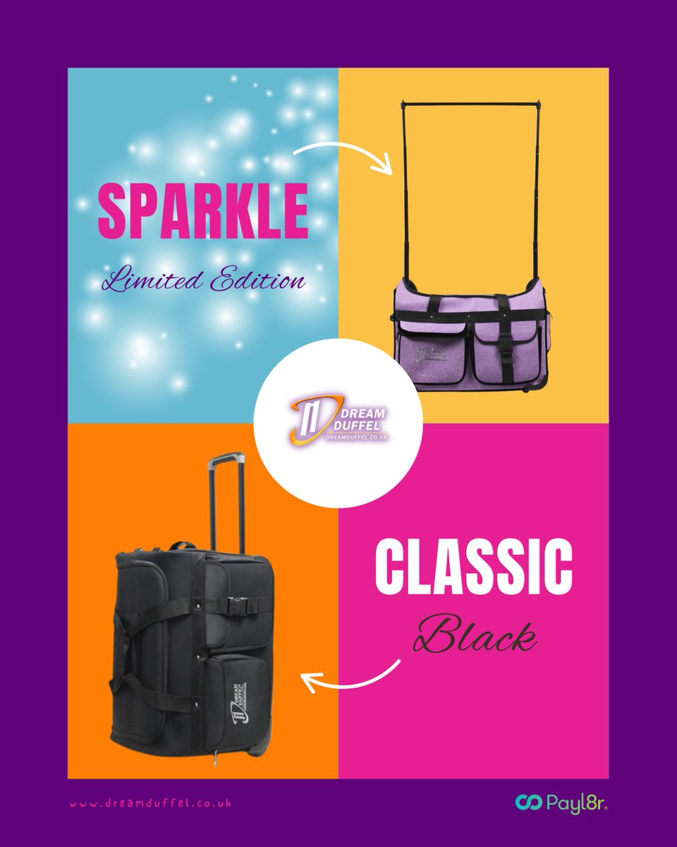 DreamDuffelUK_'s tweet image. Dream Duffels are coming back! 
Sparkle ✨ or Classic 🖤?

Small. Medium. Large. Pre-order now – limited stock available. ETA May, ships June!

Tel: 07494 769296 | dreamduffel.co.uk

#DreamDuffel #DanceEssentials #PreOrderNow #BackInStock